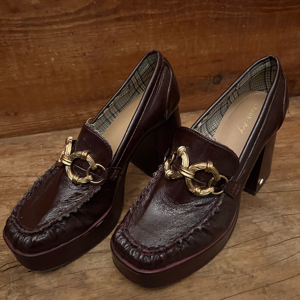 Circus by Sam Edelman chuncky heels.